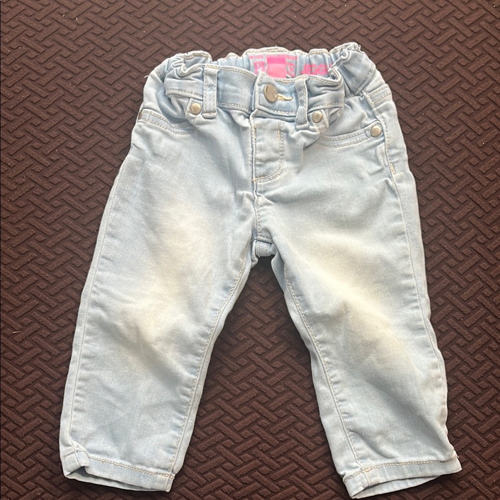 The Children's Place Blue Denim Relaxed Fit Jeans